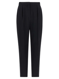 Balmain High Waist Pants Black