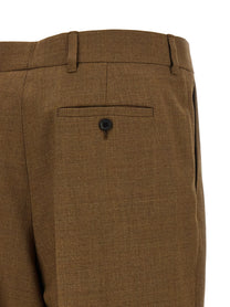 PRADA High Waist Pants Brown