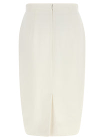 Stella McCartney High Waist Skirt White
