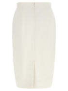 Stella McCartney High Waist Skirt White, view 2