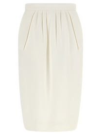 Stella McCartney High Waist Skirt White