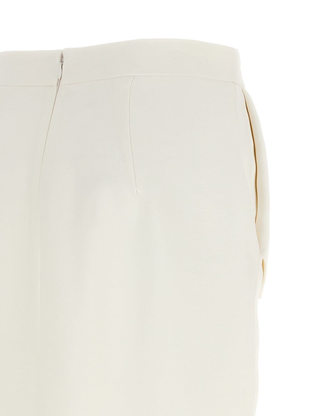 Stella McCartney High Waist Skirt White