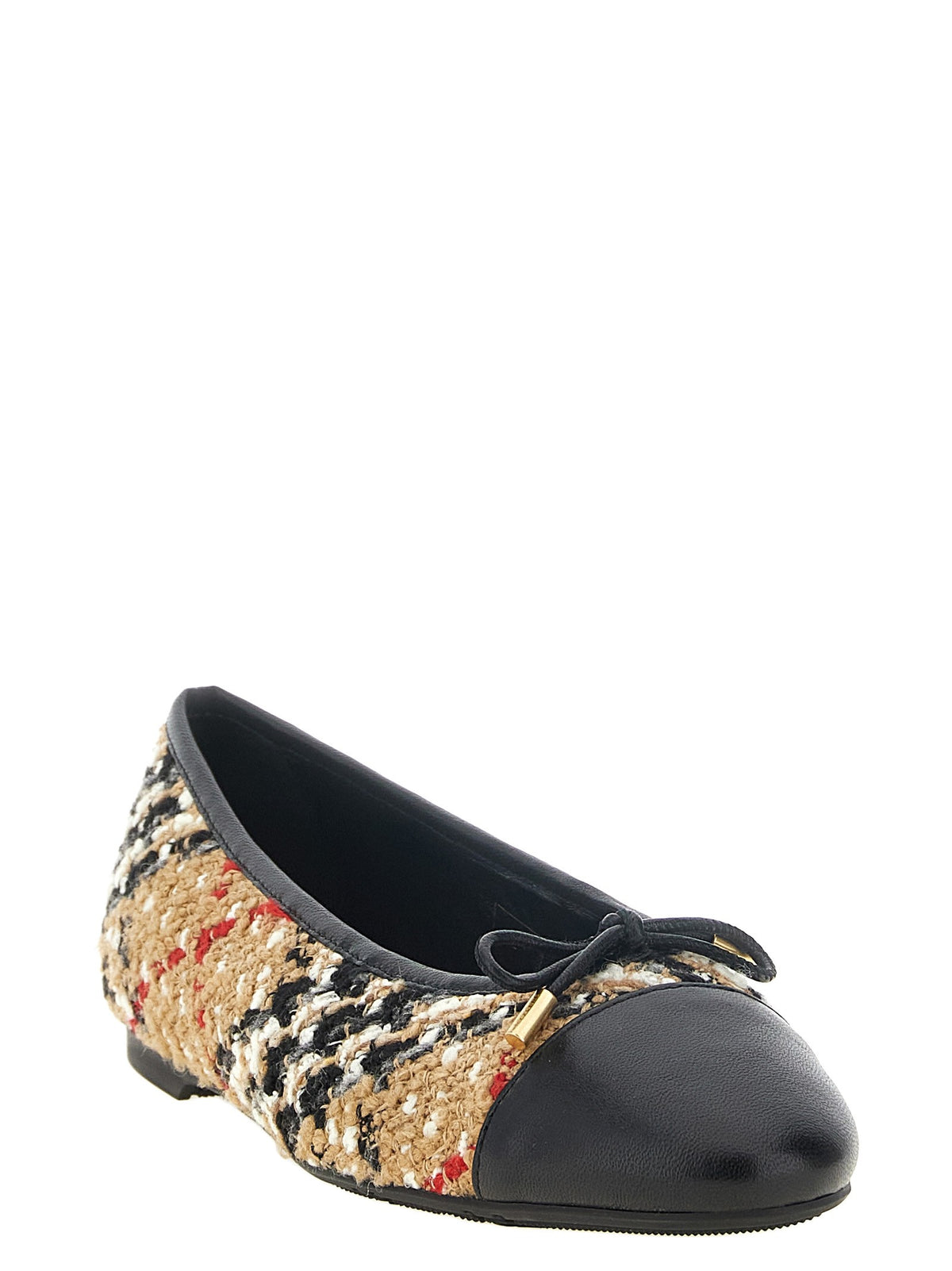 Burberry Highgate Ballet Flats Gold