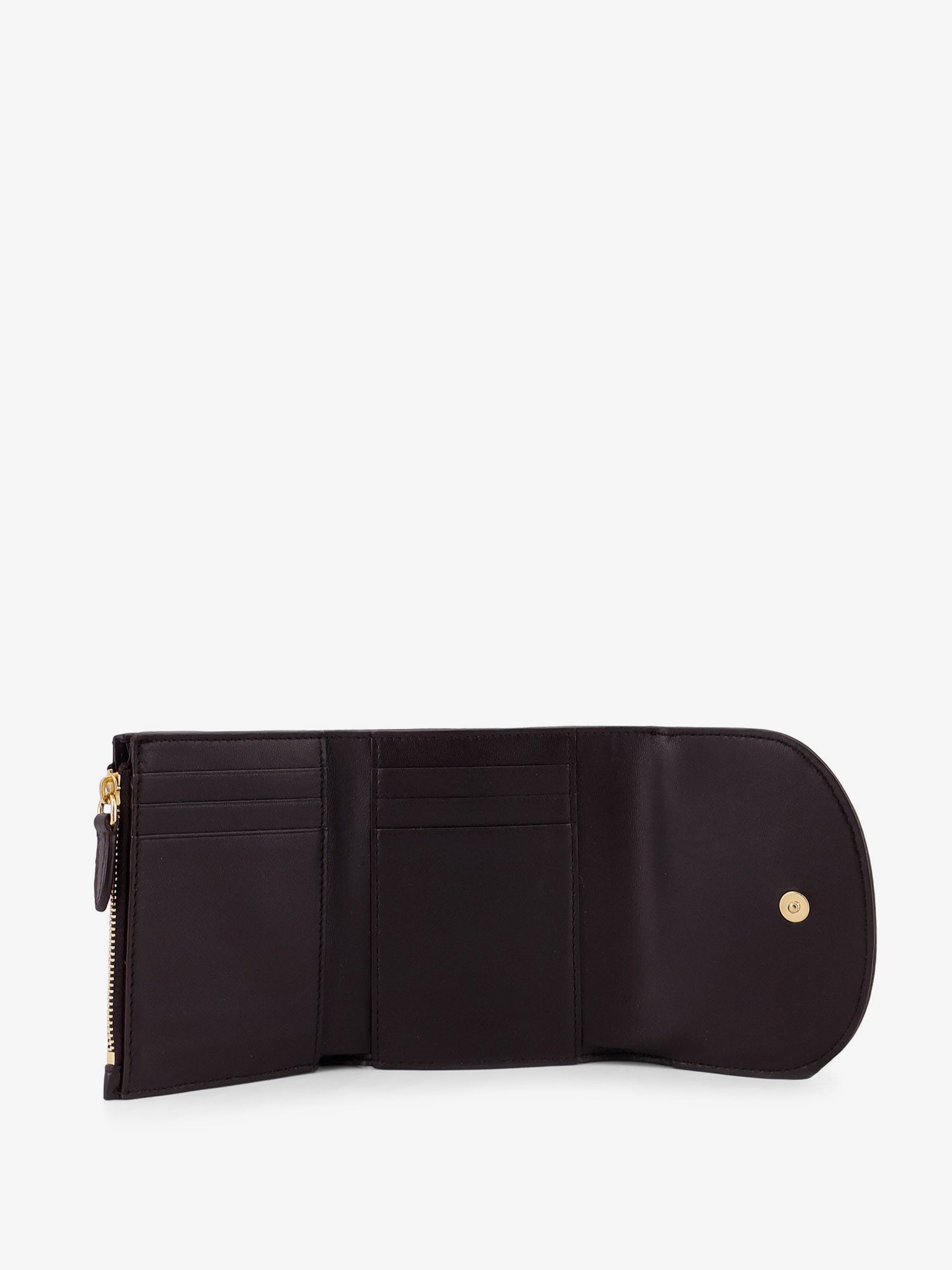 Burberry Women's Highlands Compact Wallet Beige