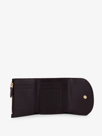 Burberry Women's Highlands Compact Wallet Beige