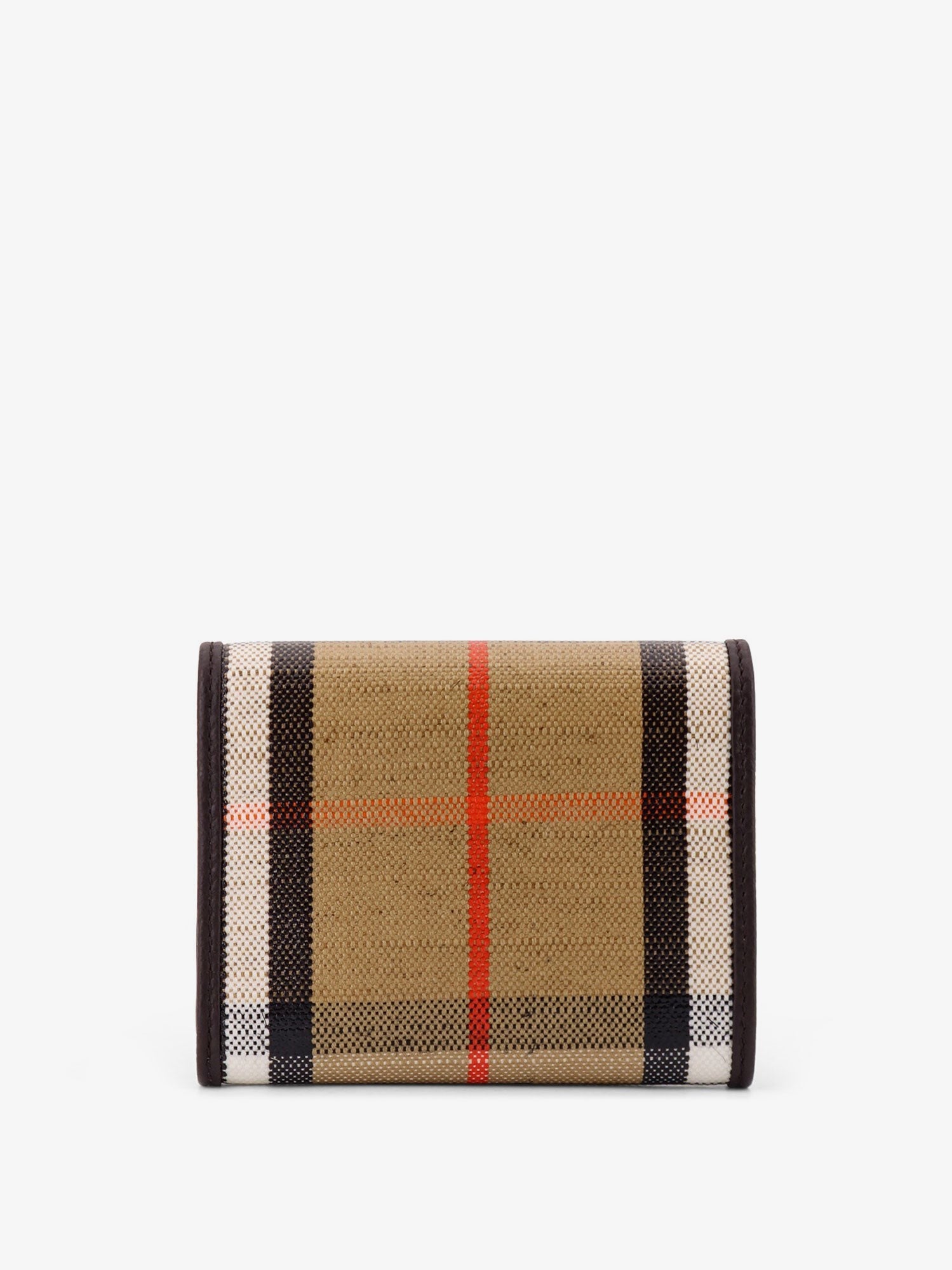 Burberry Women's Highlands Compact Wallet Beige