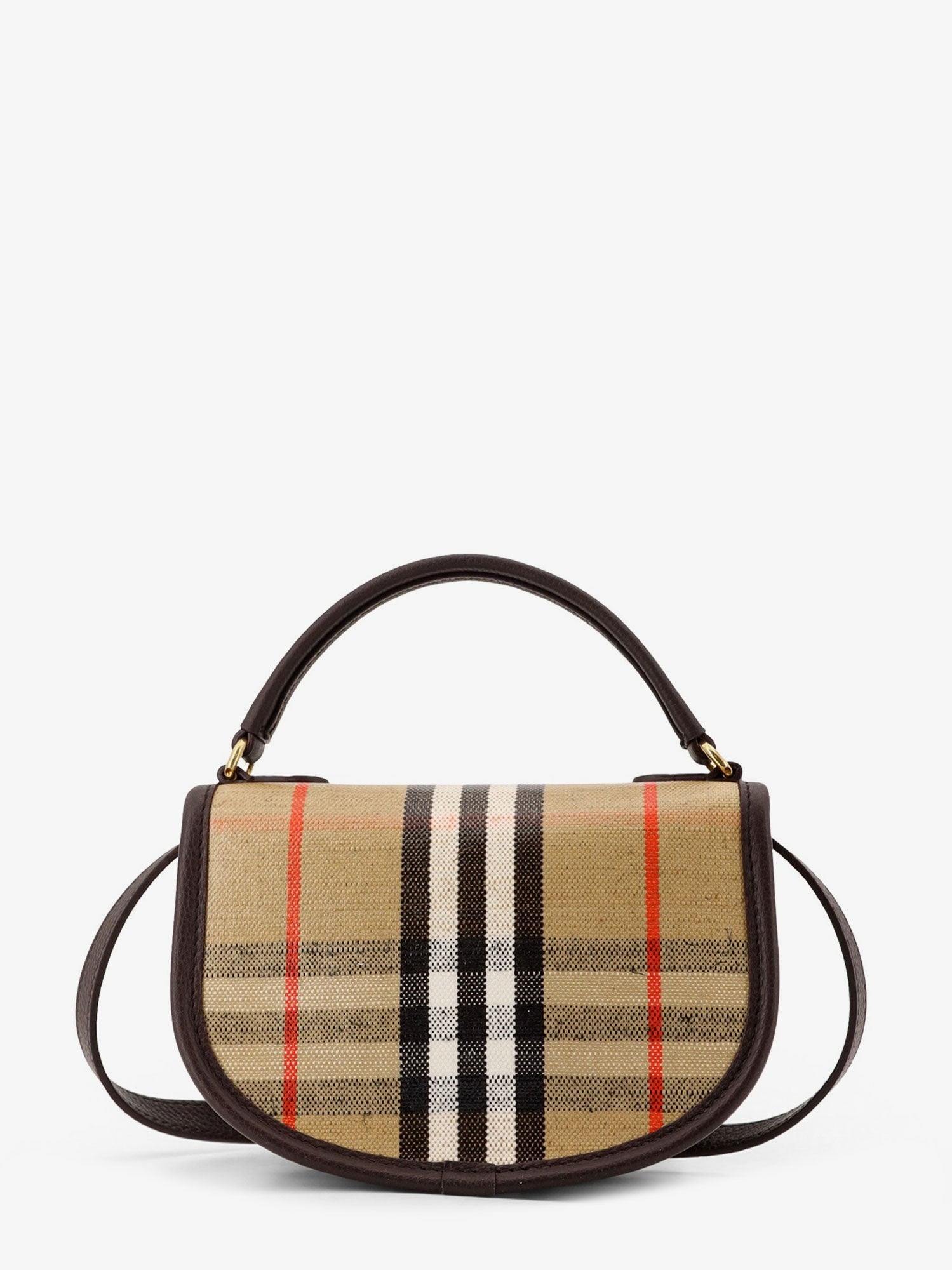 Burberry Women's Highlands Crossbody Bag Beige