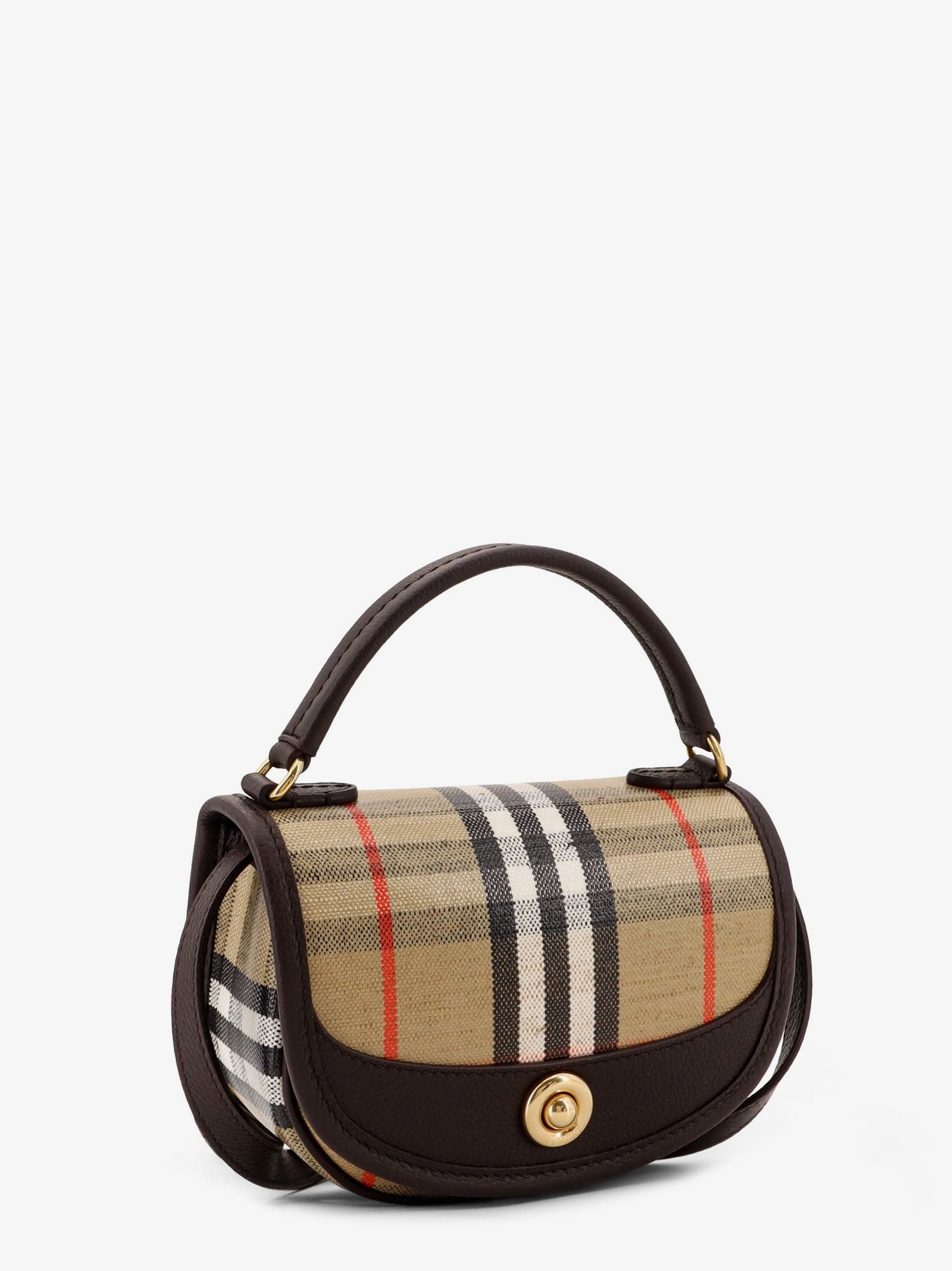 Burberry Women's Highlands Crossbody Bag Beige