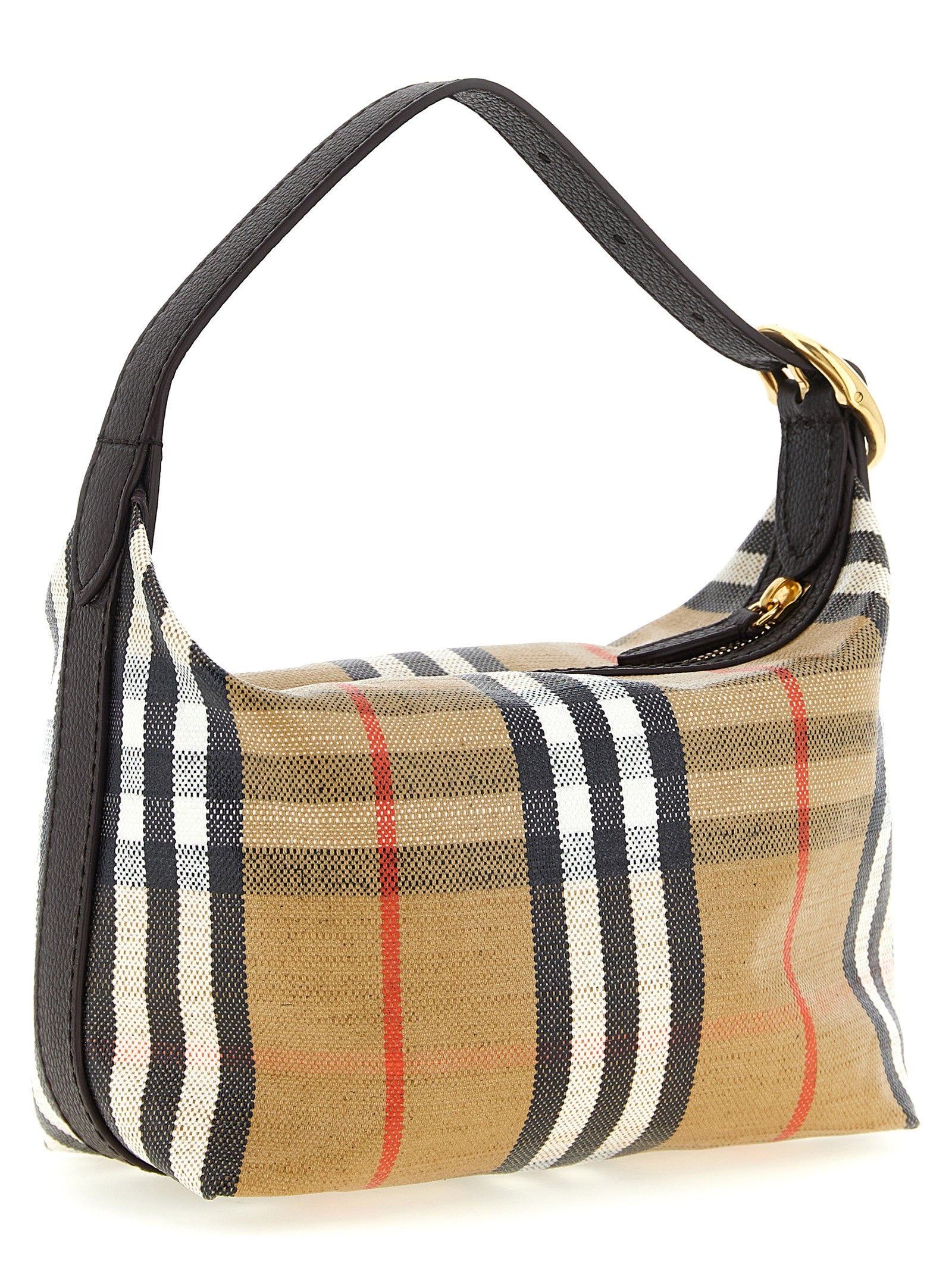 Burberry Highlands Duffle Handbag Beige