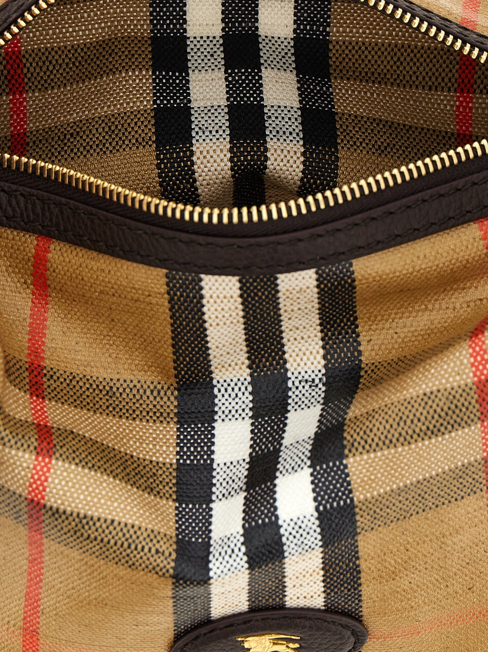 Burberry Highlands Duffle Handbag Beige