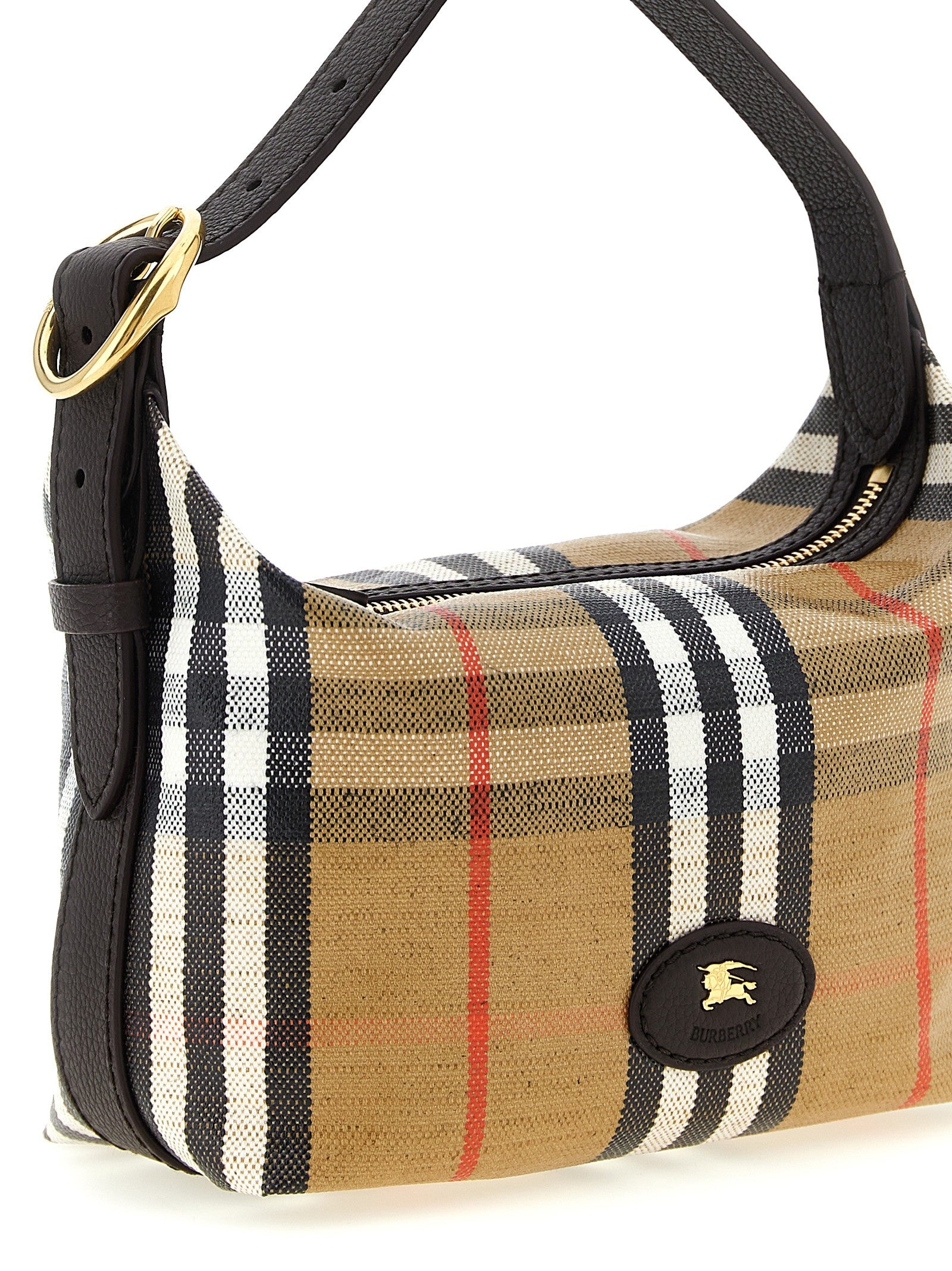 Burberry Highlands Duffle Handbag Beige
