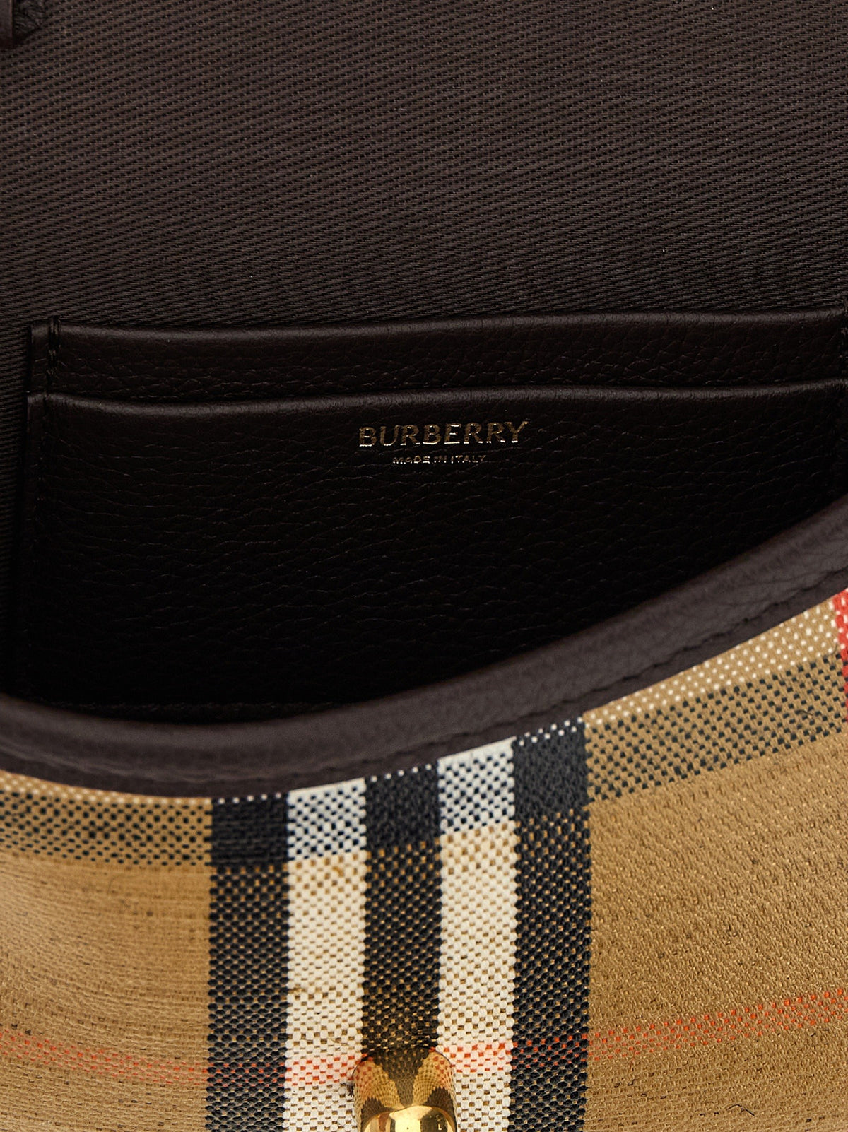 Burberry Highlands Mini Handbag Gold