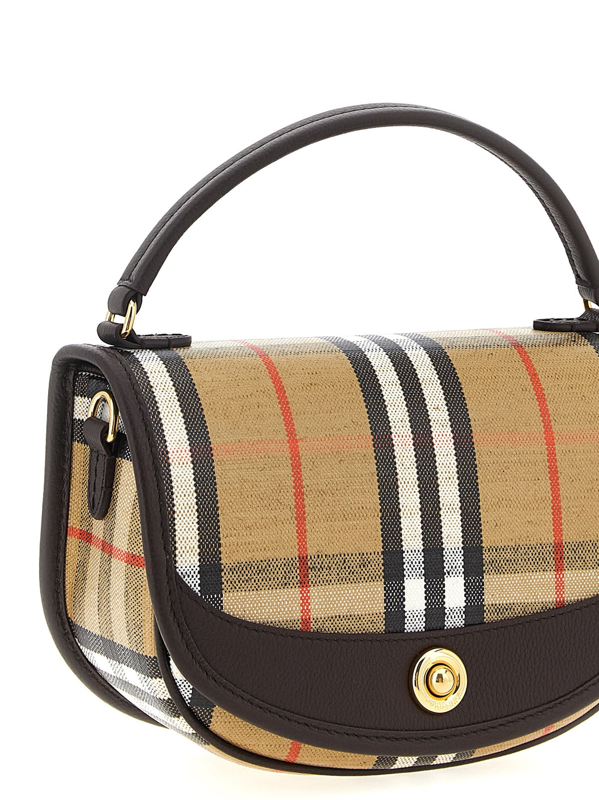 Burberry Highlands Shoulder Bag Gold