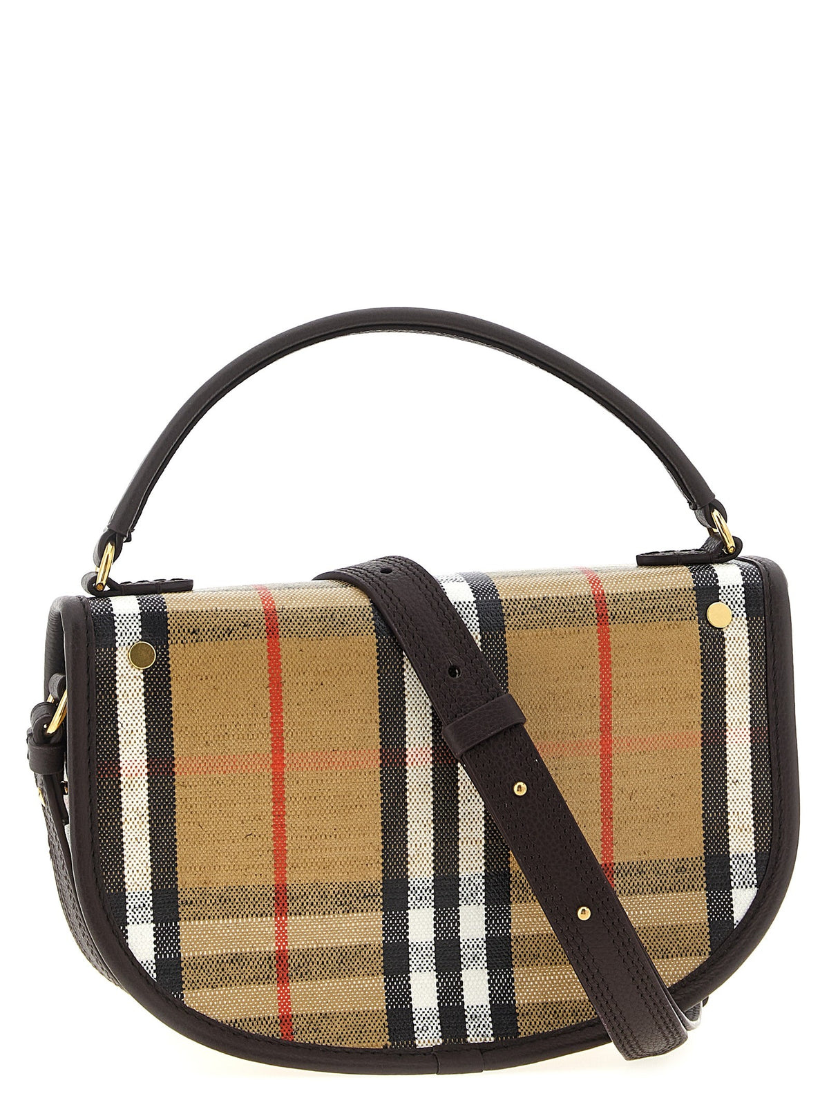 Burberry Highlands Shoulder Bag Gold