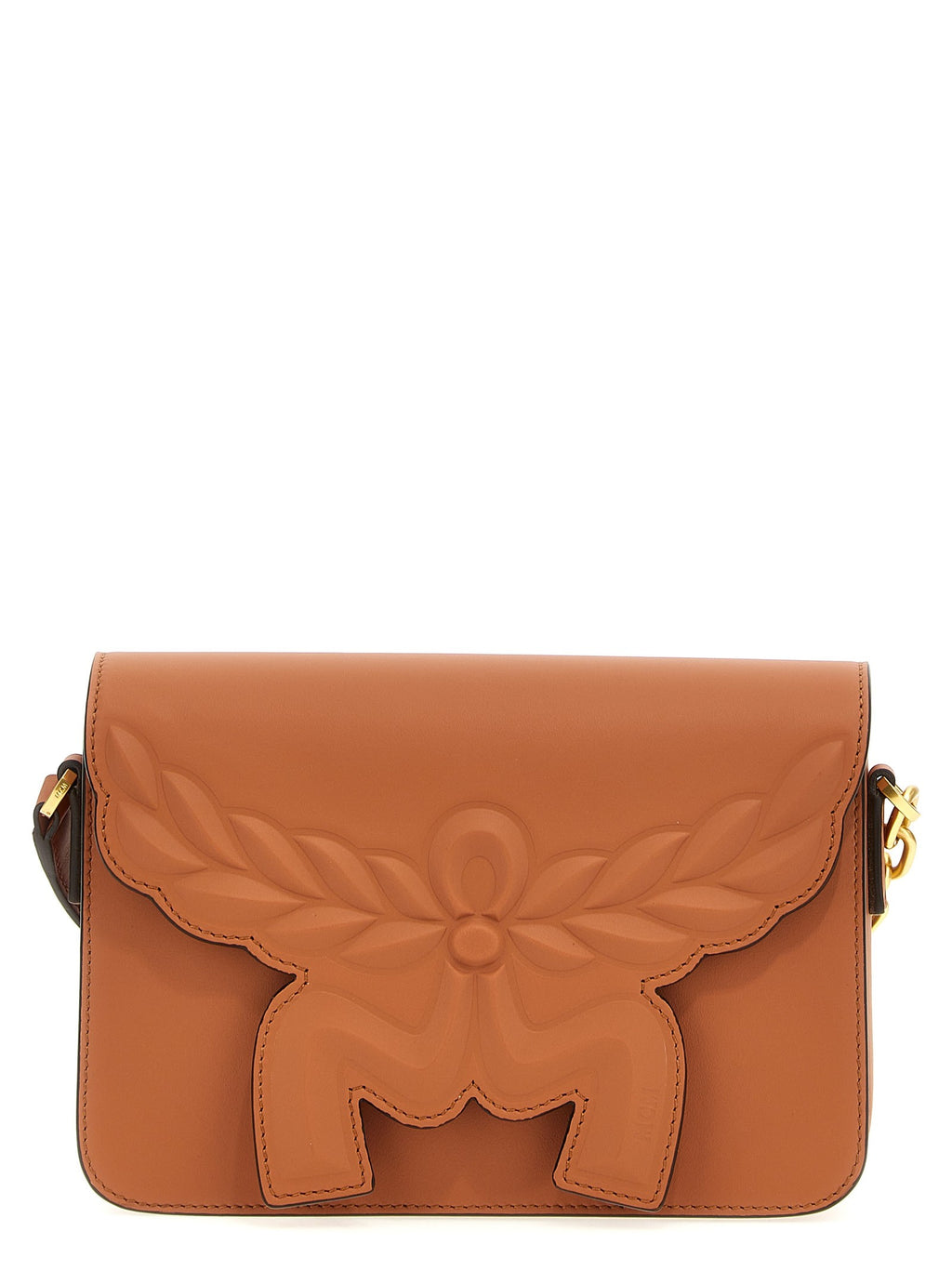 MCM Himmel Crossbody Bag Brown