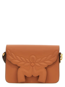 MCM Himmel Crossbody Bag Brown