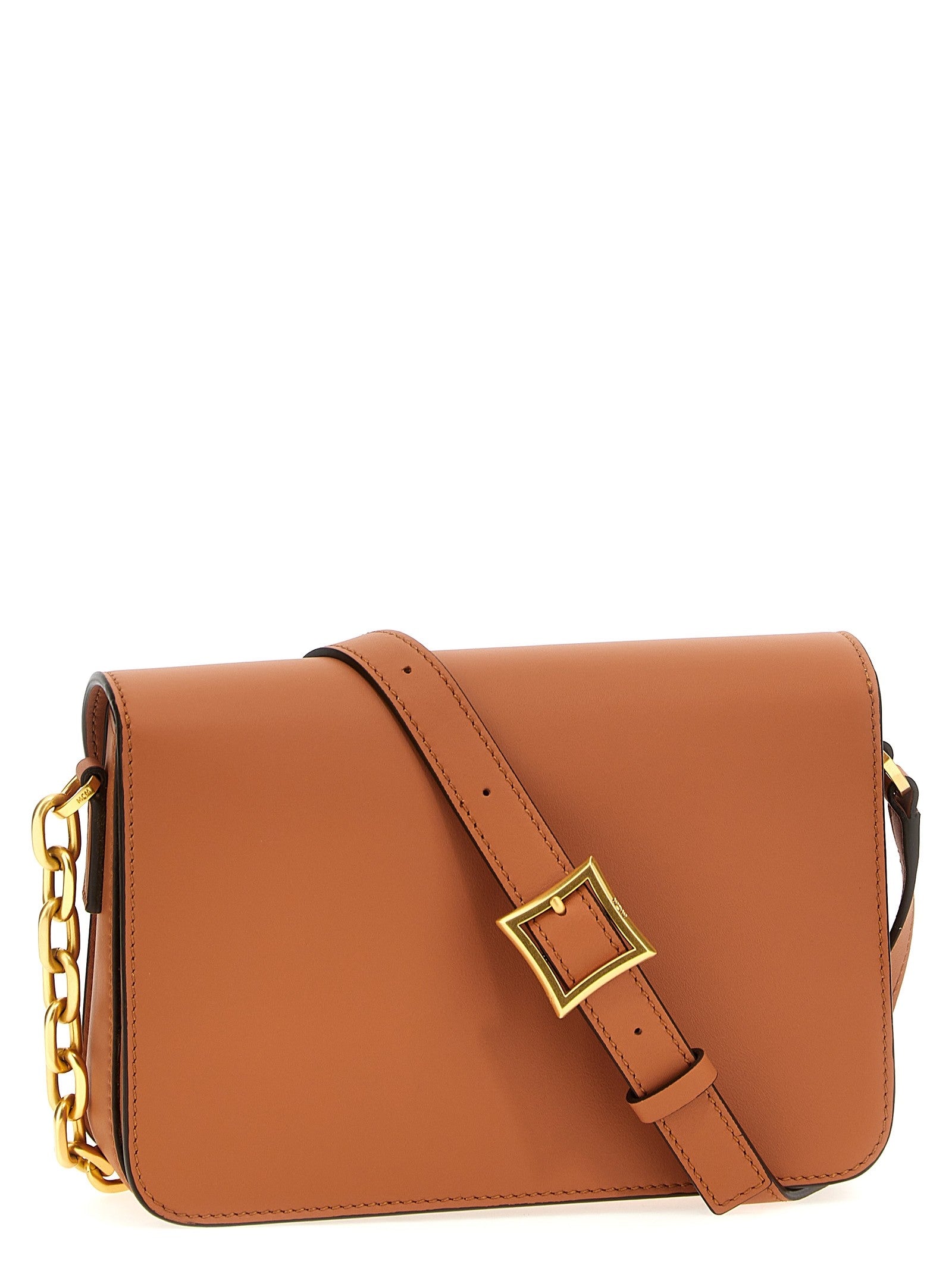 MCM Himmel Crossbody Bag Brown