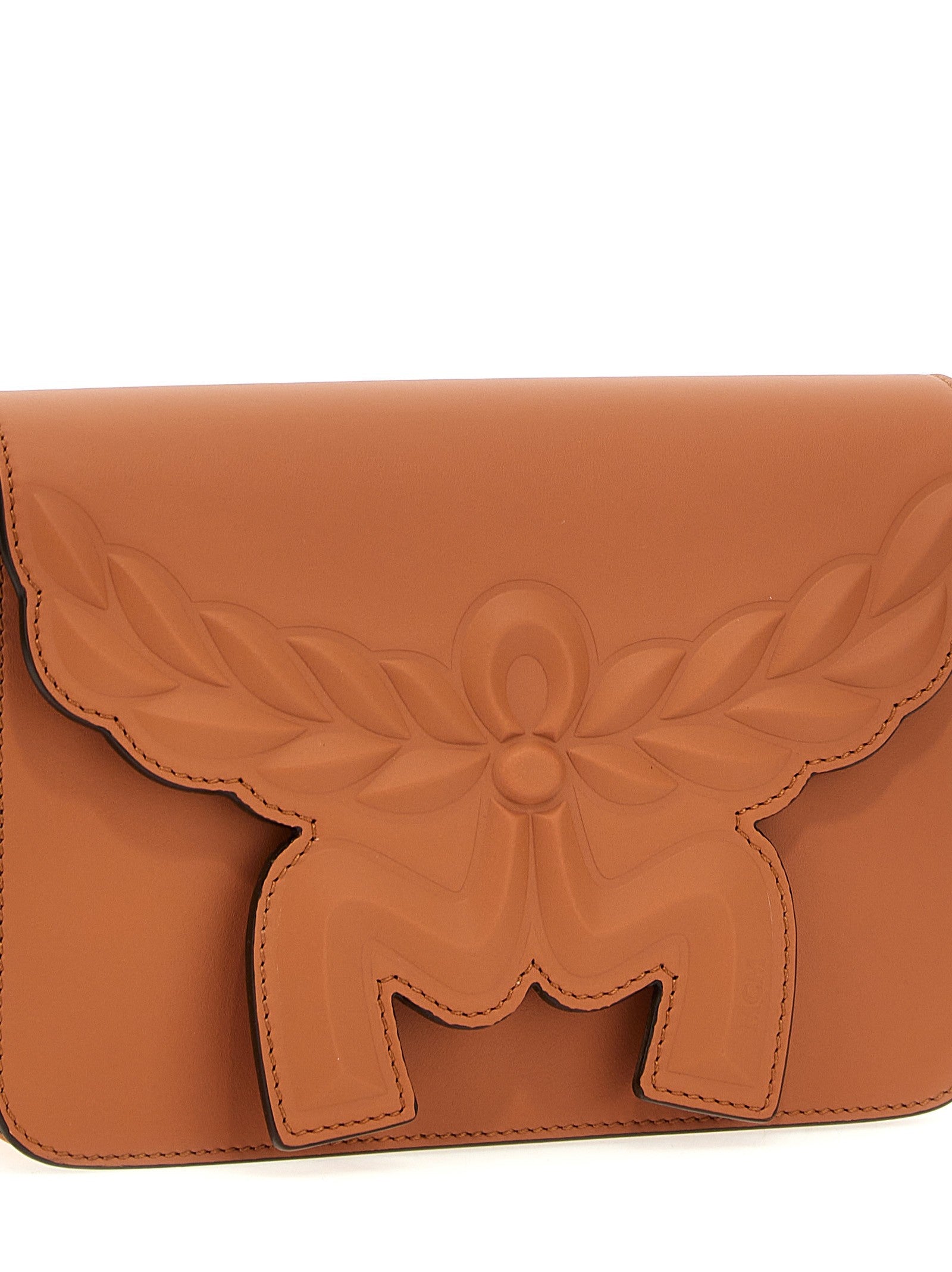 MCM Himmel Crossbody Bag Brown