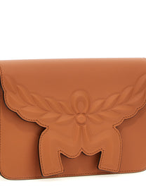 MCM Himmel Crossbody Bag Brown