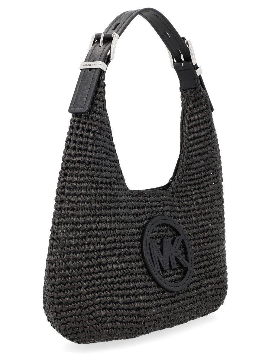 Michael Kors Women's Hobo Bag Nolita Black, view 3