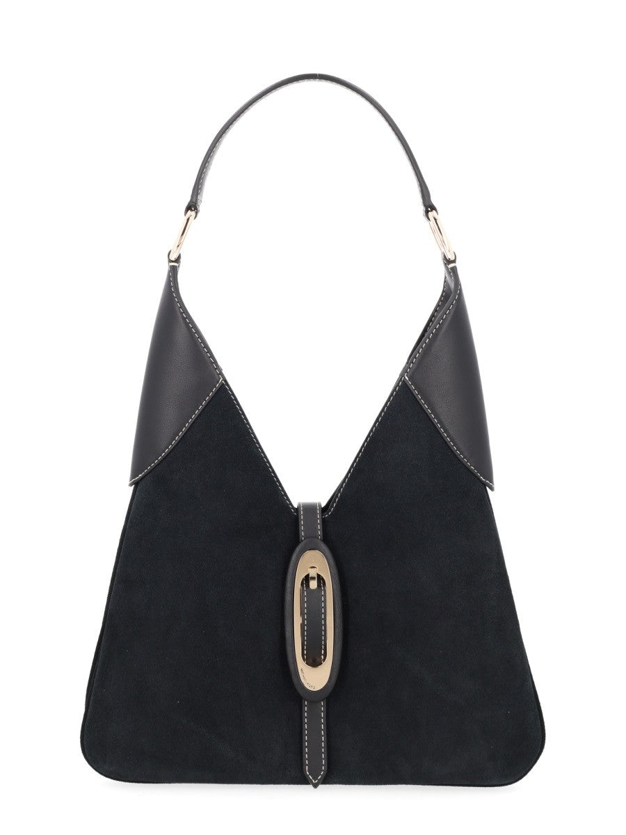 Michael Kors Women's Hobo Buckle Bag Black