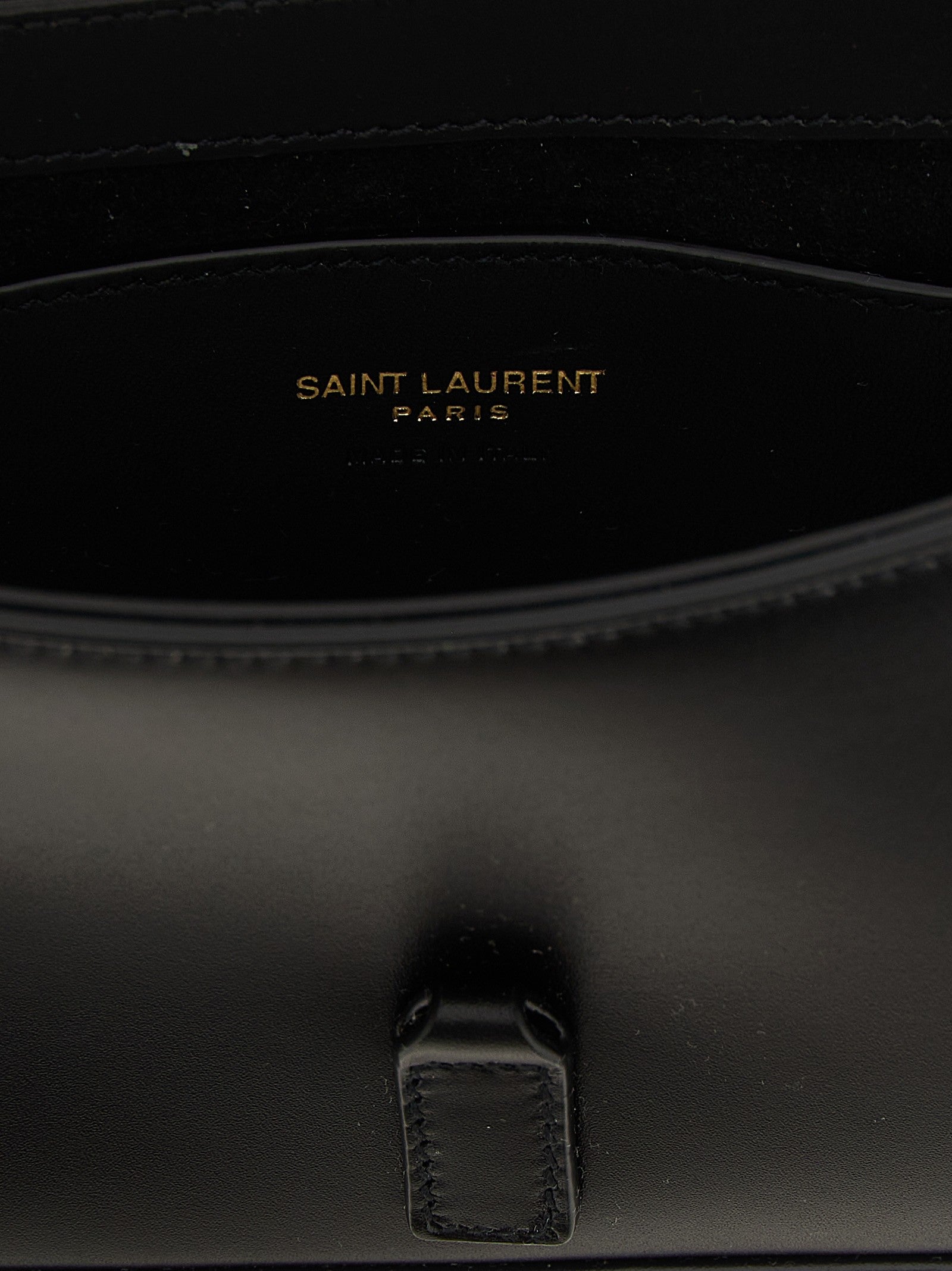 Saint Laurent Hobo Le À Mini Handbag Black