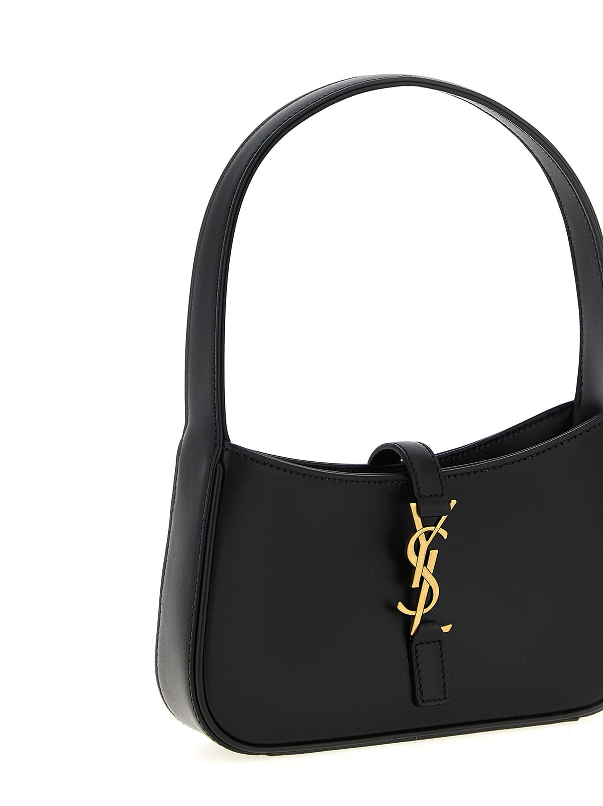 Saint Laurent Hobo Le À Mini Handbag Black, view 3