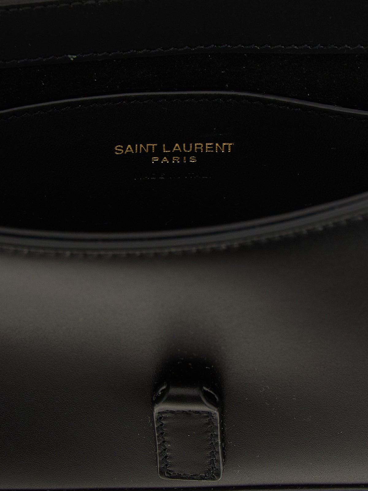 Saint Laurent Hobo Le À Mini Handbag Black