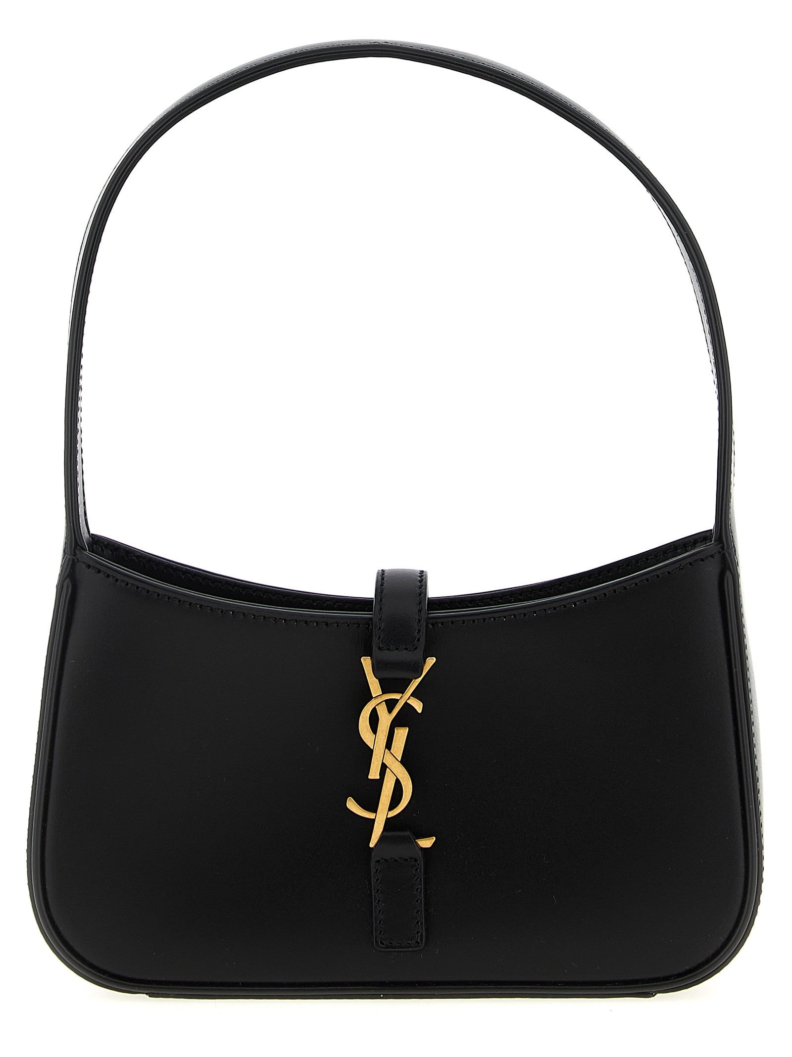Saint Laurent Hobo Le À Mini Handbag Black