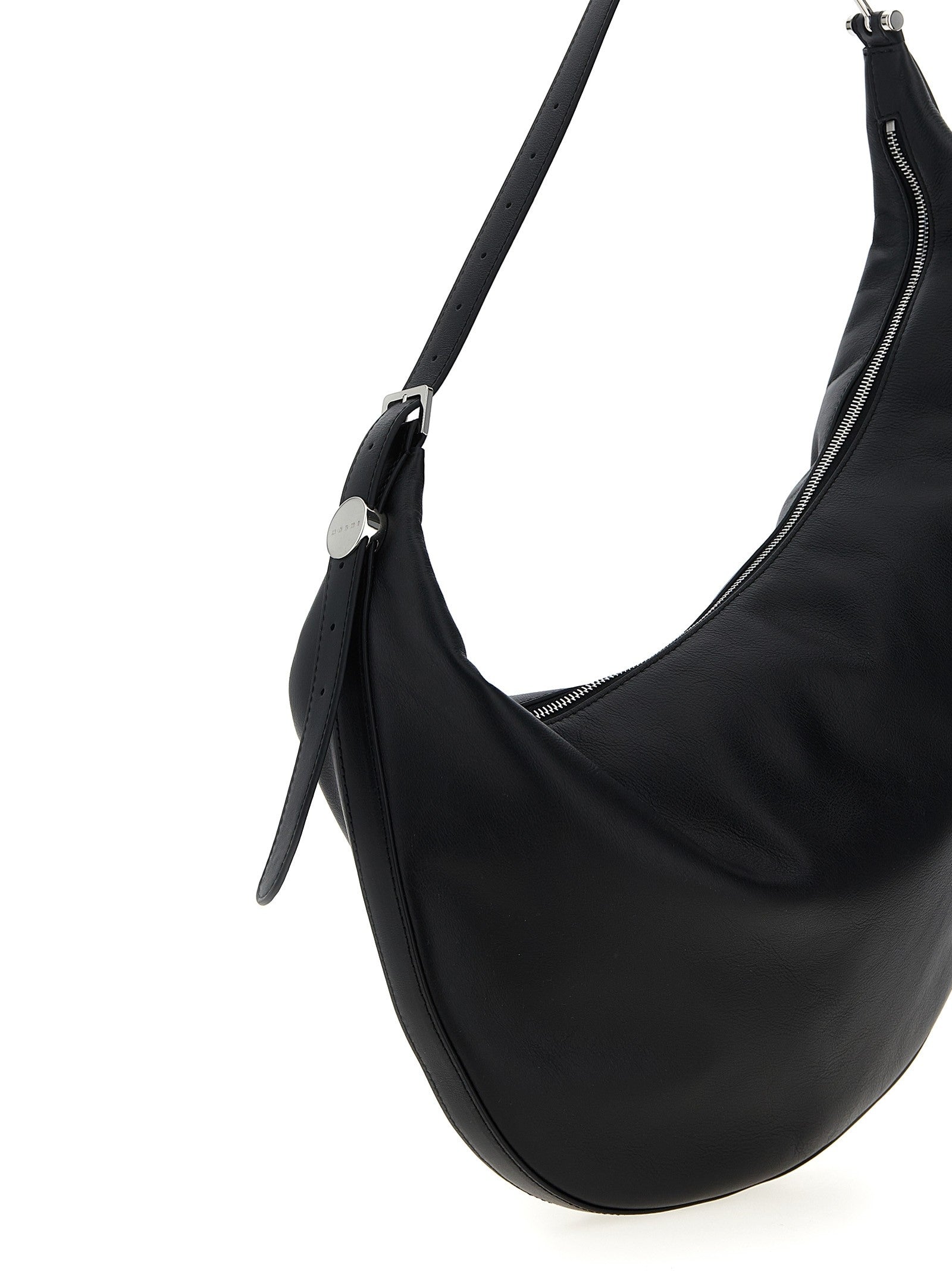 Marni Hobo Small Shoulder Bag Black