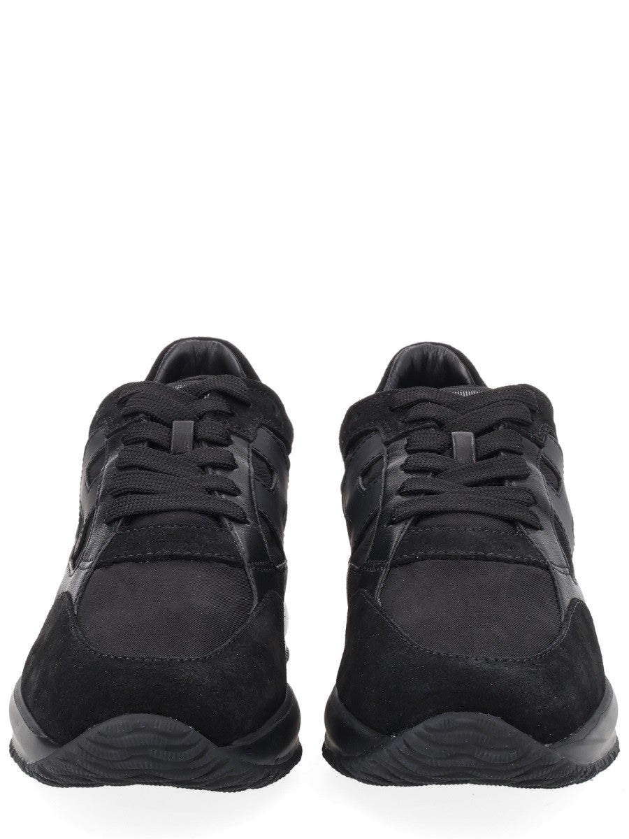 Hogan Women's Hogan Interactive Sneaker Black, view 3