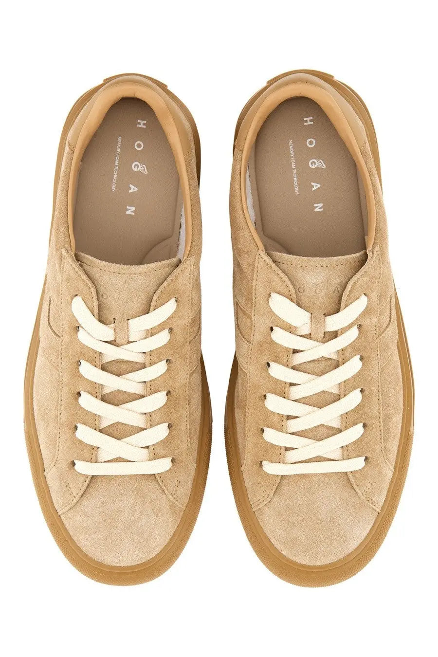 Hogan Men's Sneaker H691 Beige, view 6