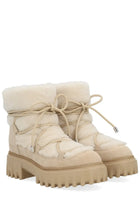Hogan Women's Boot Ankle H700 Beige, view 2