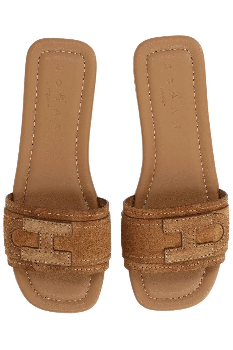 Hogan Women's Flat Sandals Brown, view 5