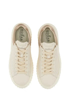 Hogan Women's Sneaker Stripes Beige, view 2