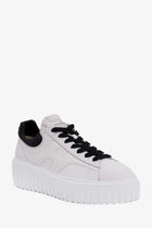 Hogan Women's Stripes Leather Sneakers White, view 2
