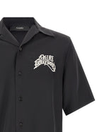 AMIRI Hollywood Embroidered Shirt Black, view 3