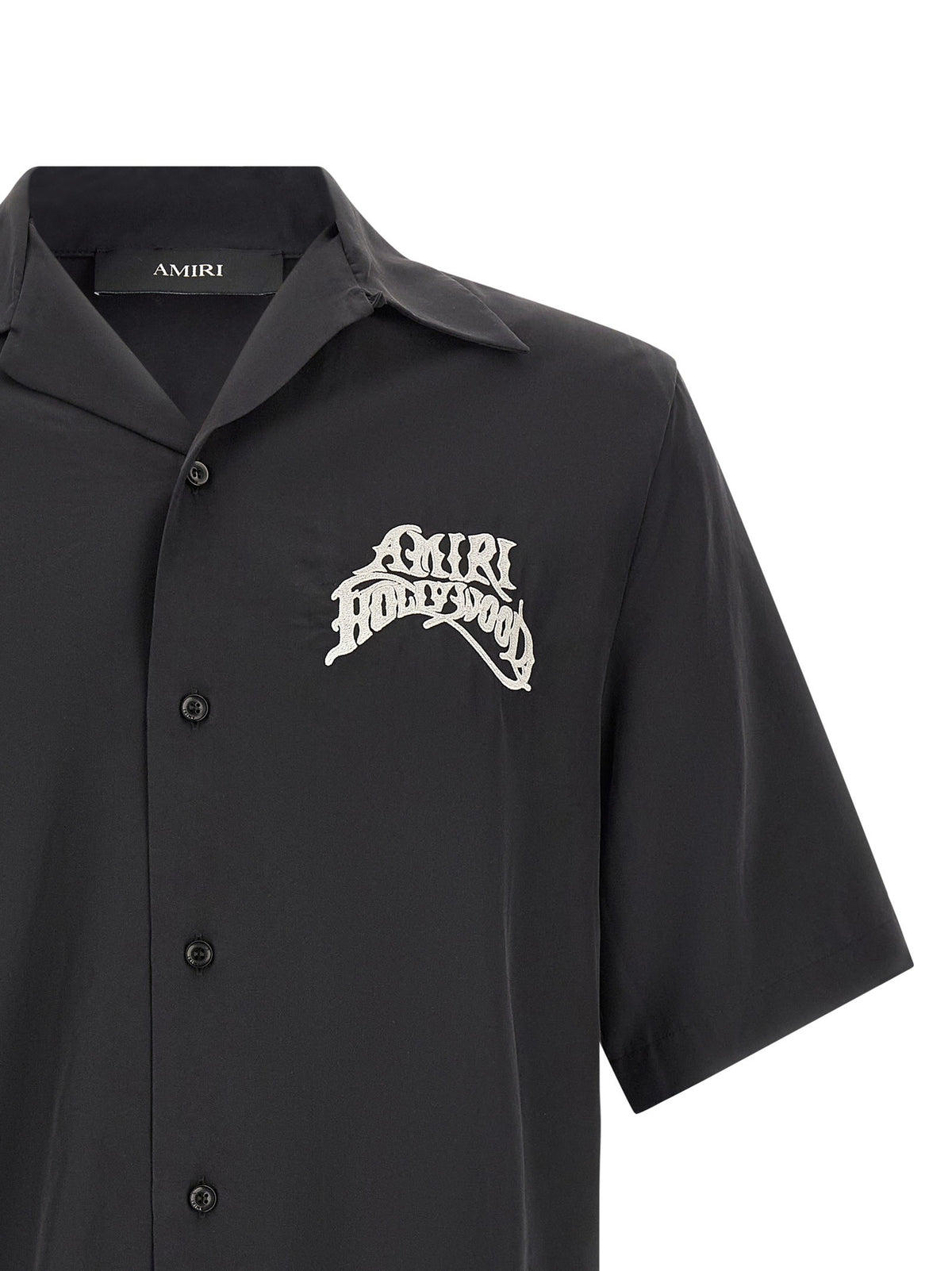 AMIRI Hollywood Embroidered Shirt Black, view 3