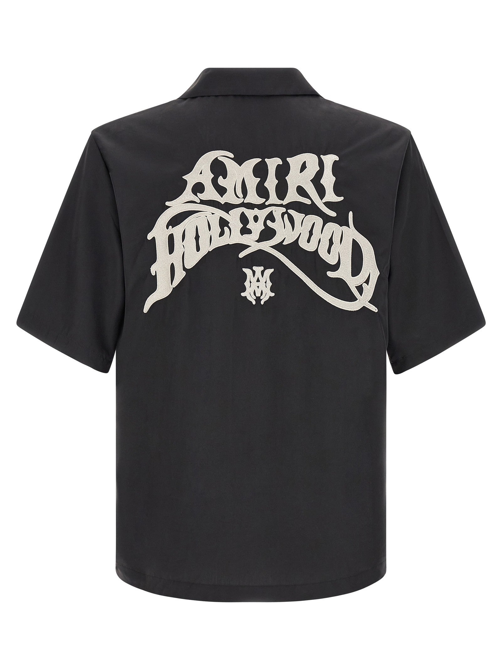 AMIRI Hollywood Embroidered Shirt Black