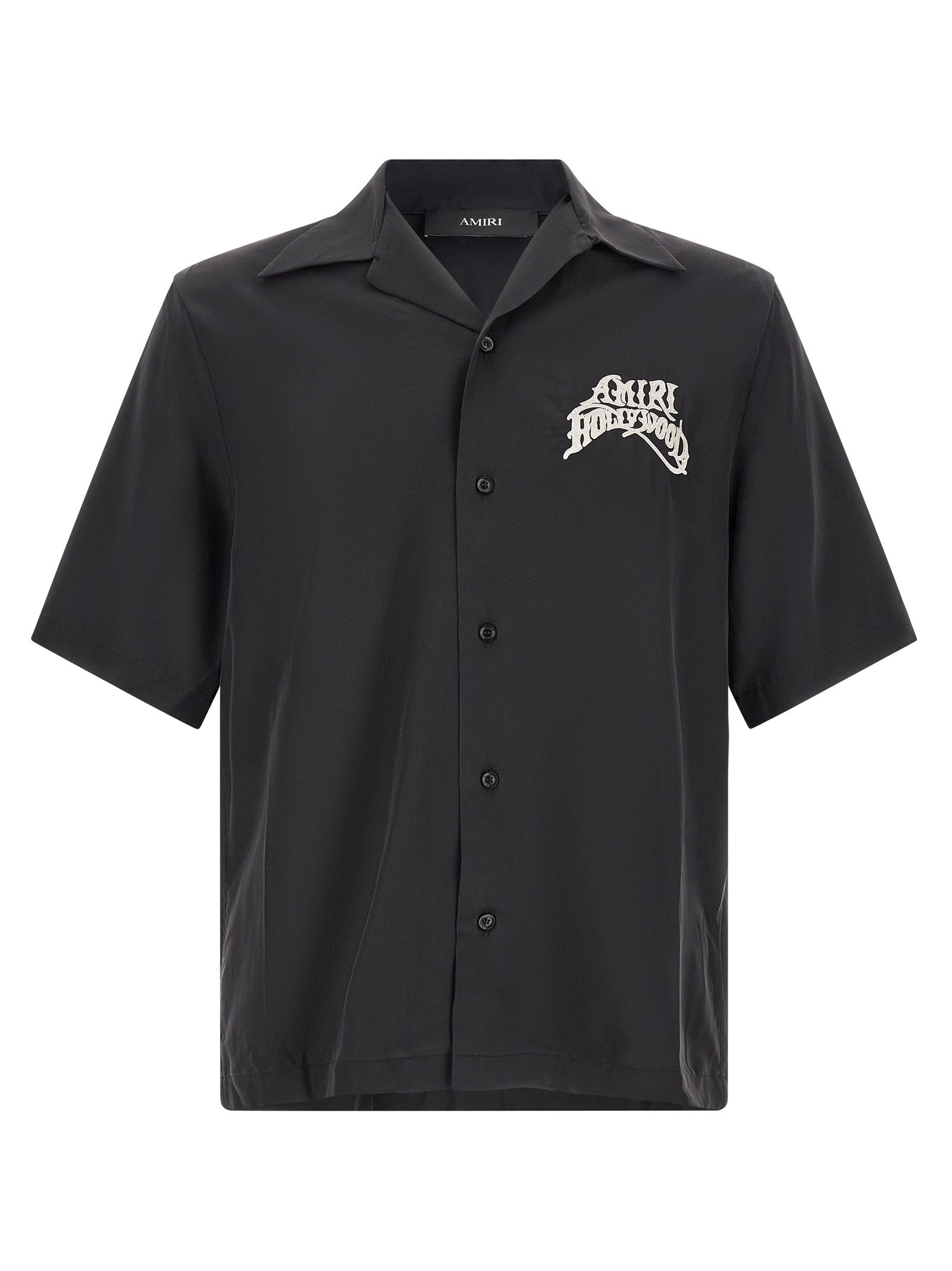 AMIRI Hollywood Embroidered Shirt Black
