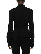 Rick Owens Women's Hollywood Jacket Black, view 3