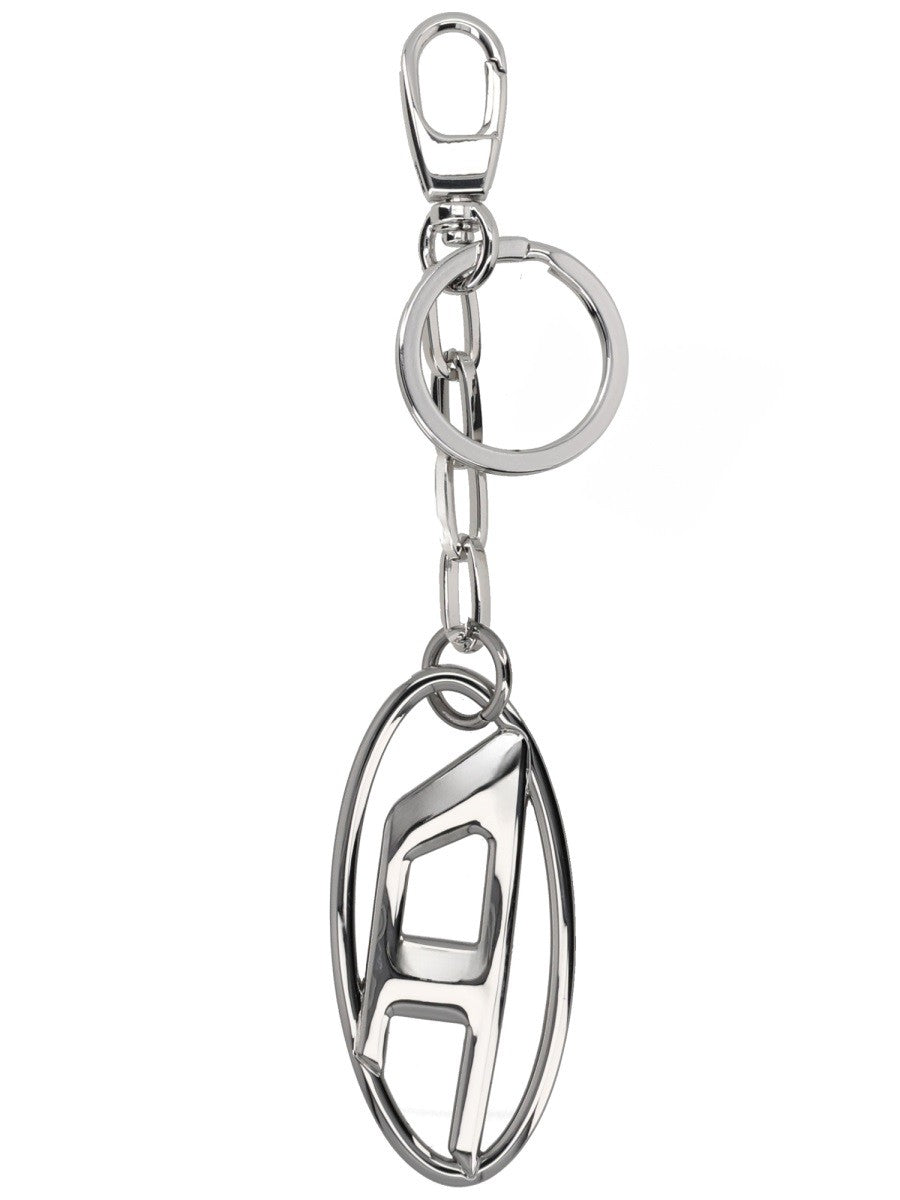 Diesel Women's Holy Keychain Silver, view 2