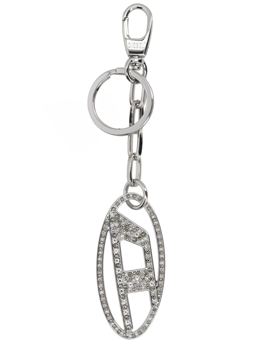 Diesel Women's Holy Keychain Silver