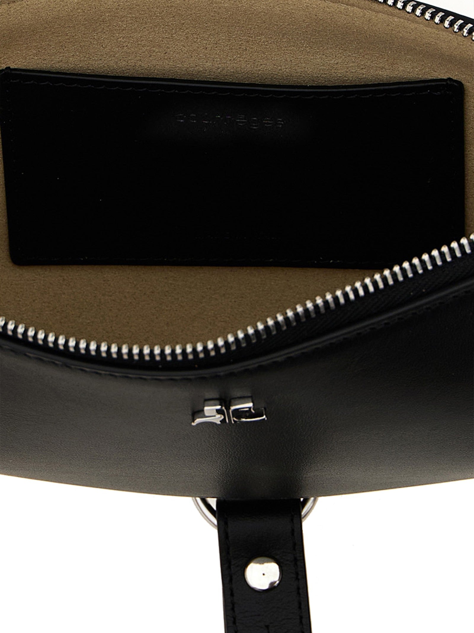 courrèges Holy Eclipse Shoulder Bag Black