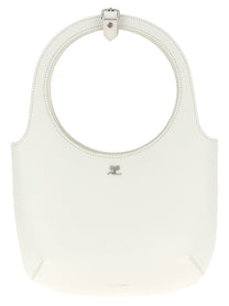 courrèges Holy Handbag White