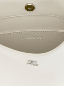 courrèges Holy Handbag White