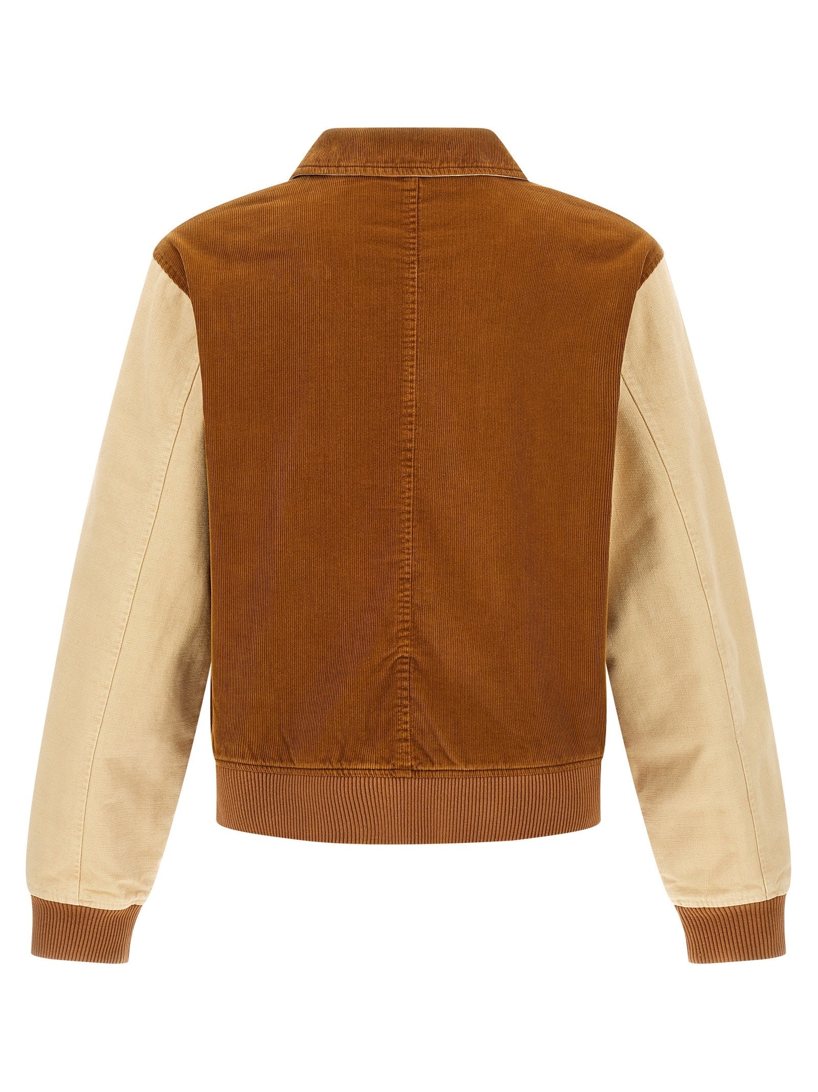 Wales Bonner Homecoming Bomber Jacket Brown