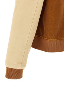 Wales Bonner Homecoming Bomber Jacket Brown