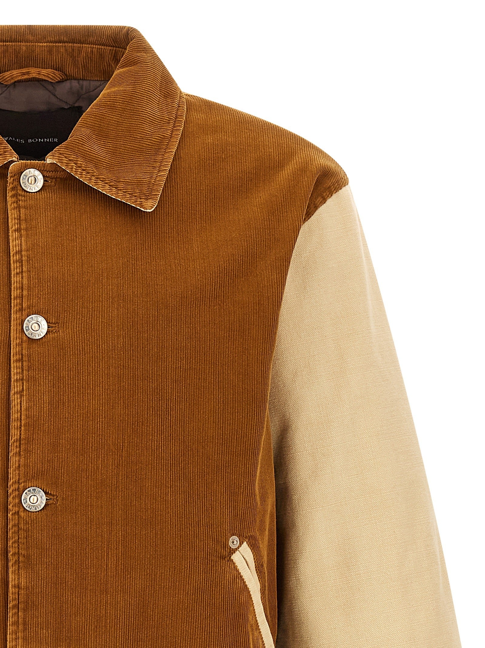 Wales Bonner Homecoming Bomber Jacket Brown