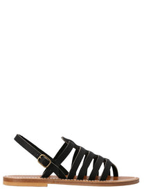 K.Jacques Saint Tropez Homere Sandals Black